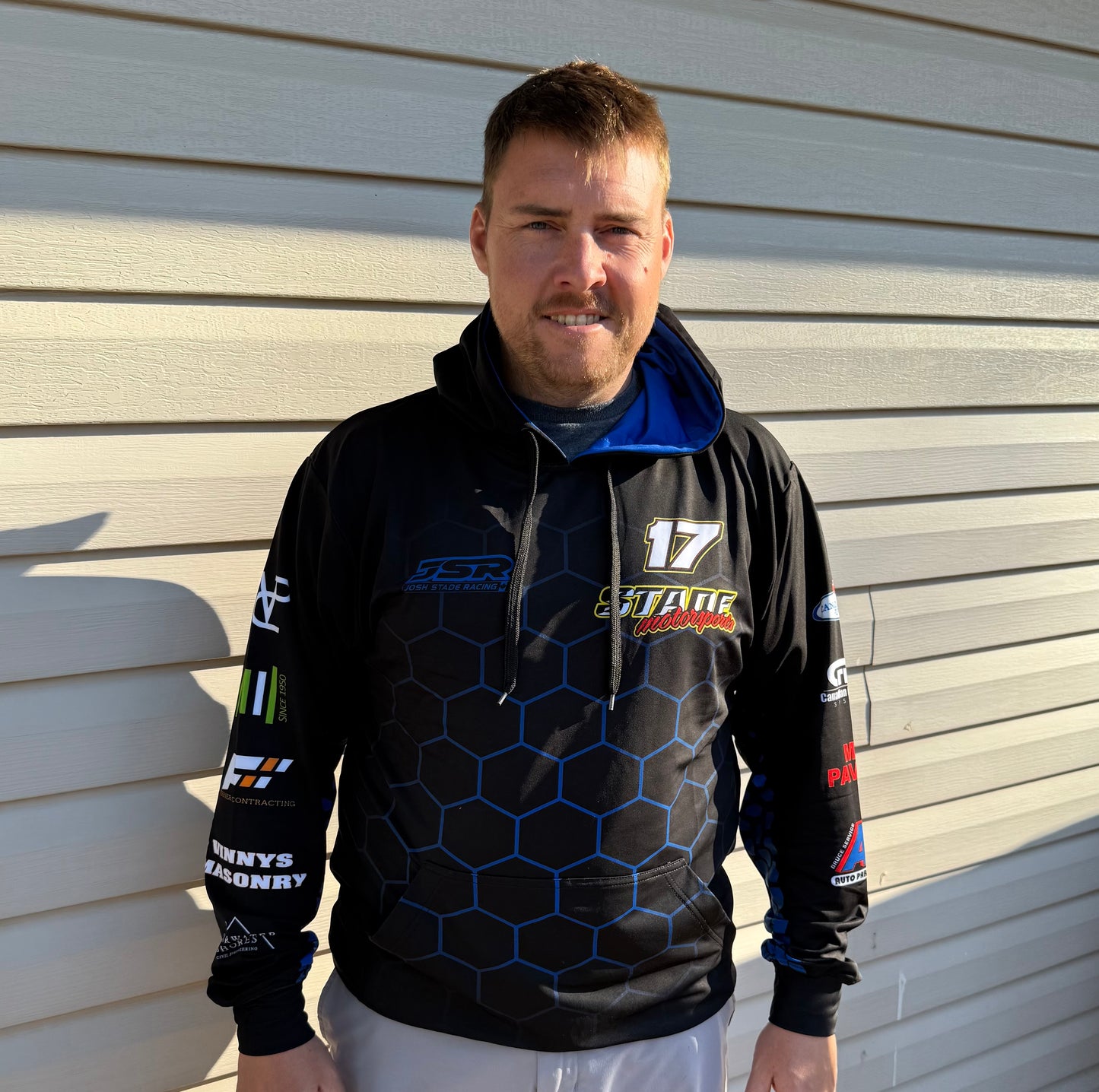 LIMITED STOCK: Cobalt Blue Honeycomb Hoodie