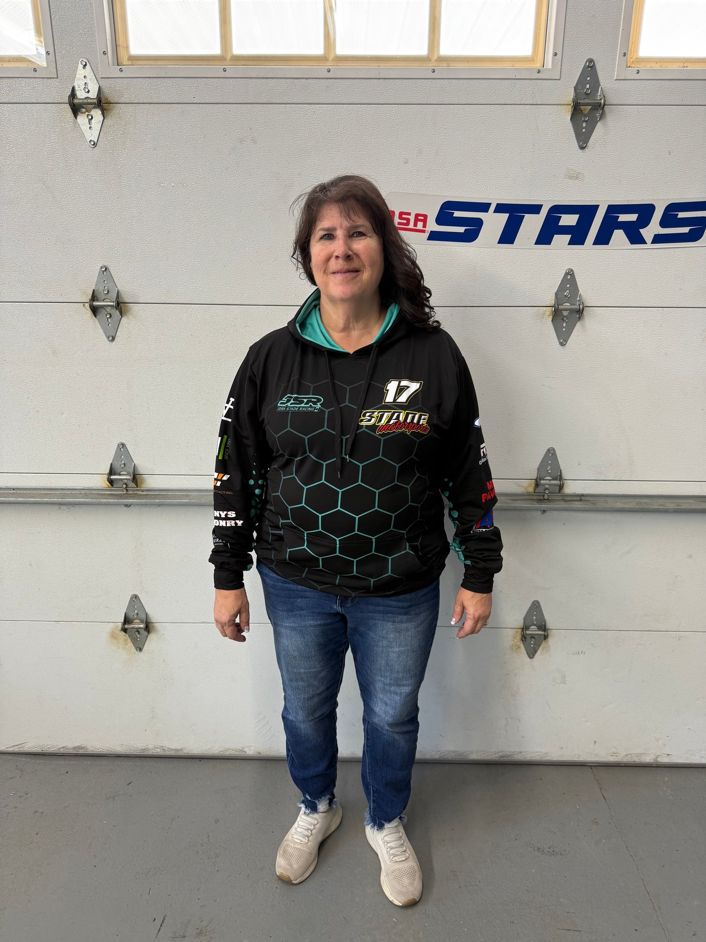 LIMITED STOCK: Teal Honeycomb Hoodie