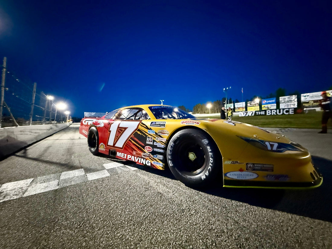 Stade Storms to Victory at Sauble Speedway Opener