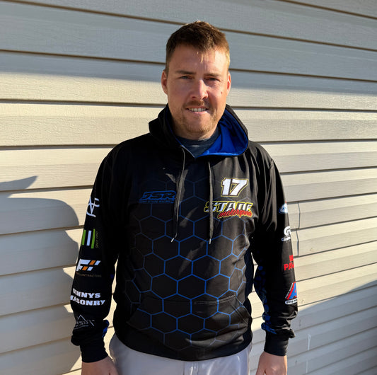 LIMITED STOCK: Cobalt Blue Honeycomb Hoodie