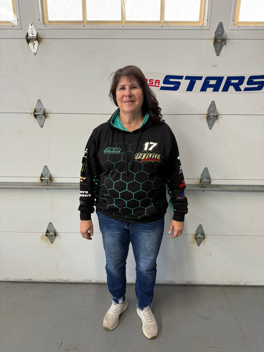 LIMITED STOCK: Teal Honeycomb Hoodie